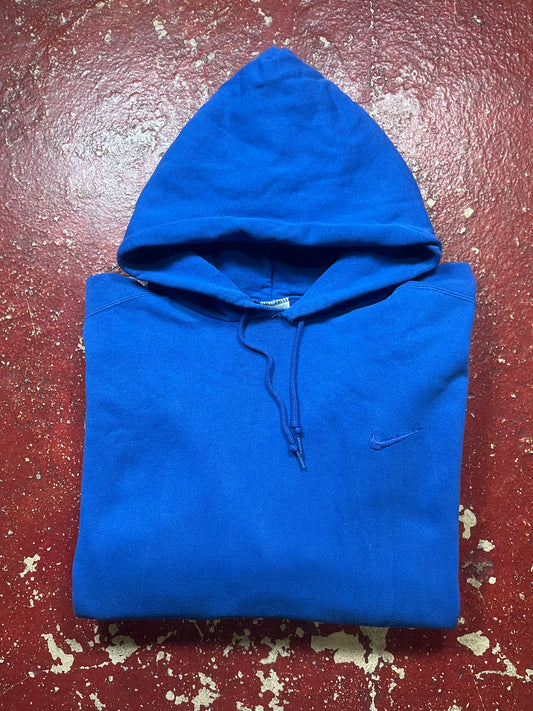 90s Nike Blue Hoodie