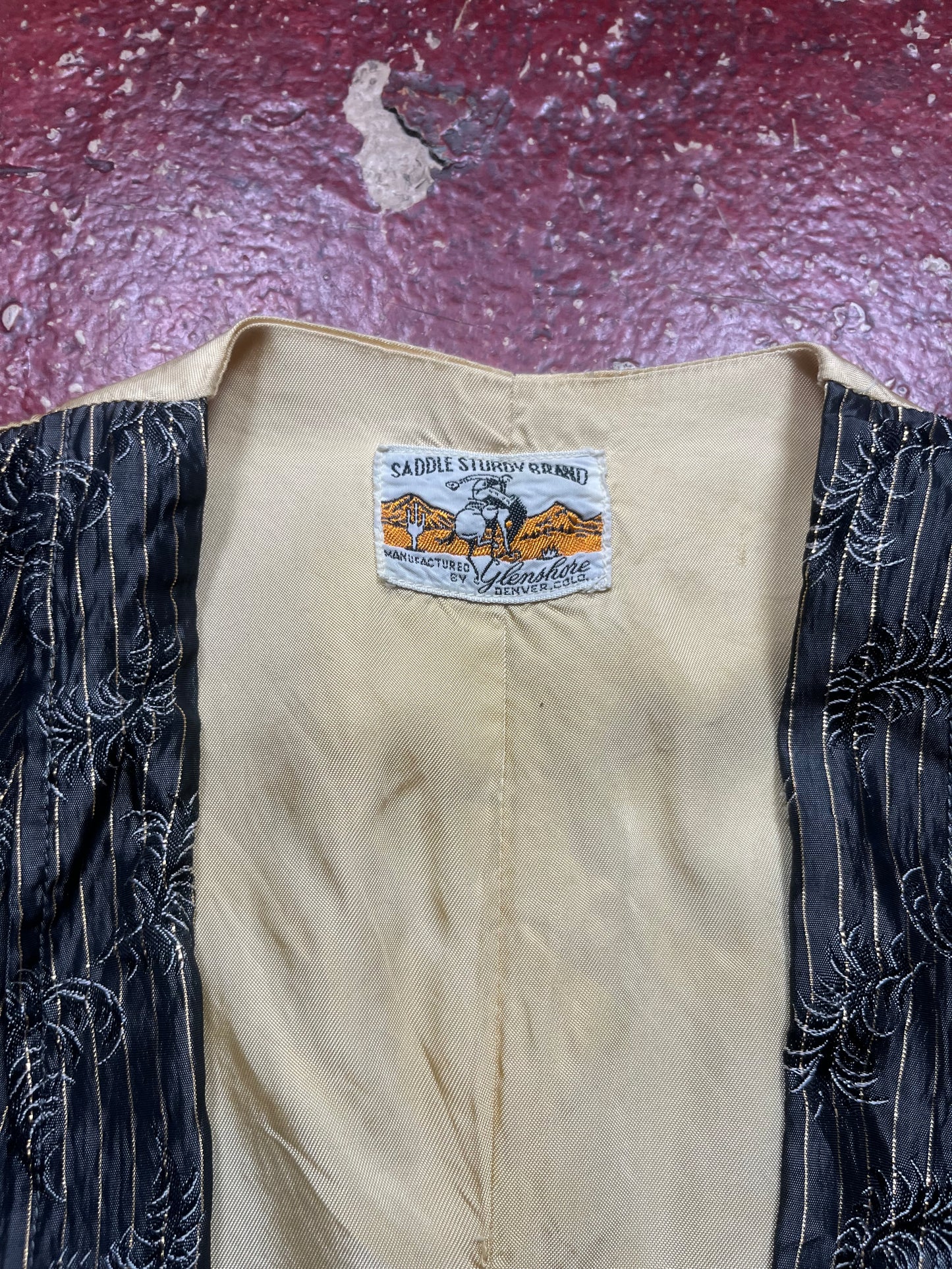 50s Saddle Sturdy Dress Vest