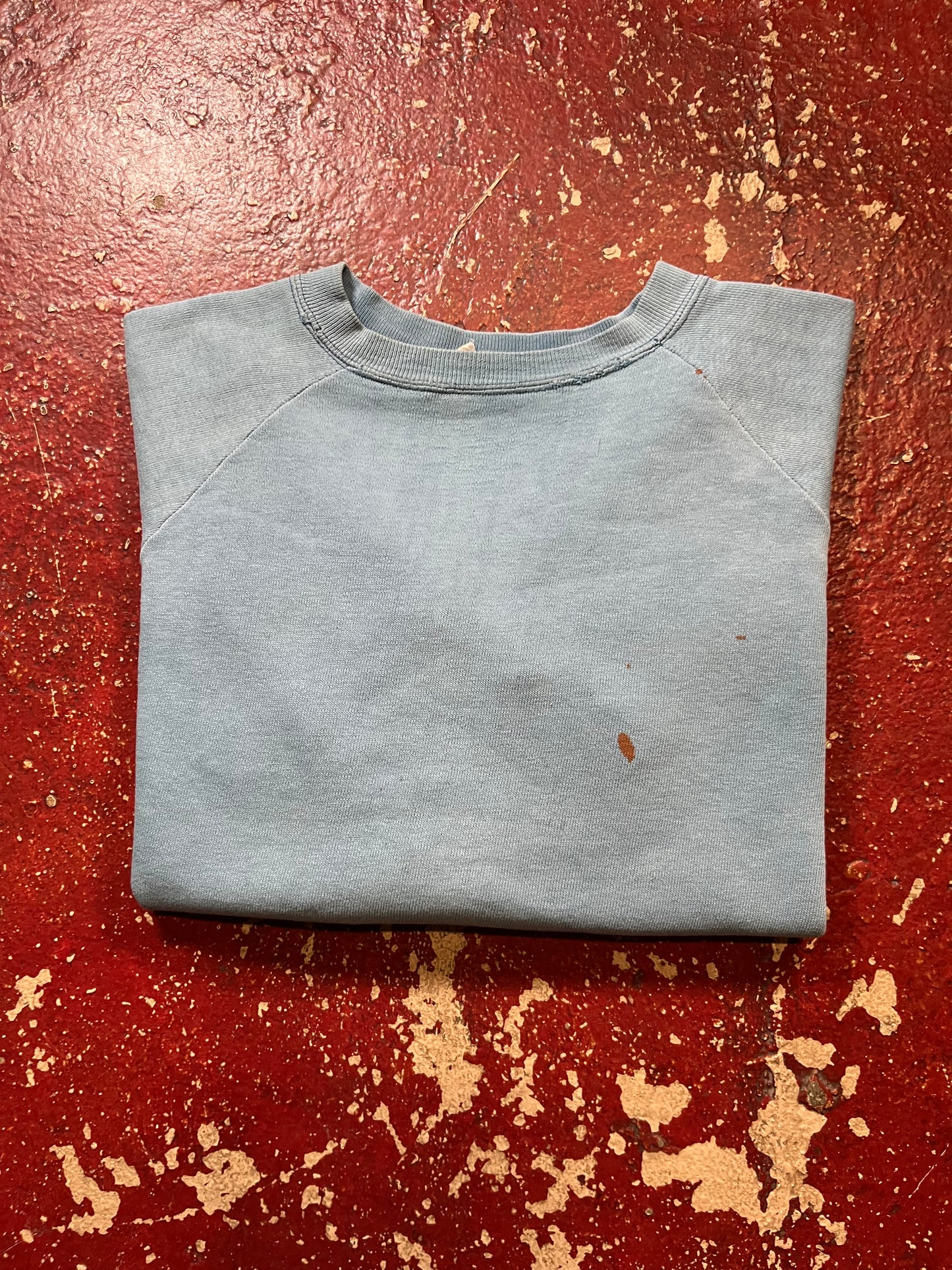 60s Light Blue Crewneck
