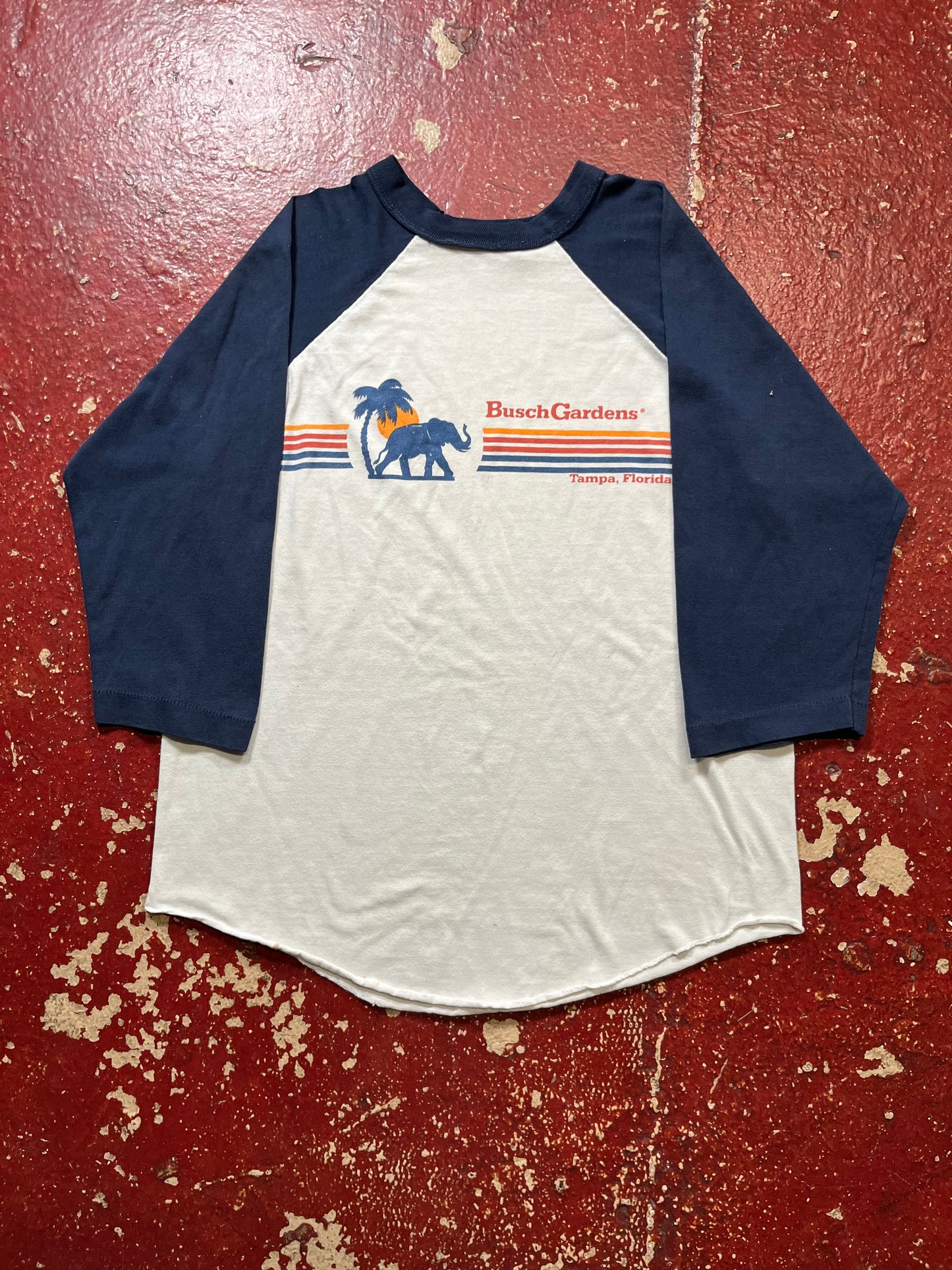 80s Busch Gardens Quarter Sleeve Shirt