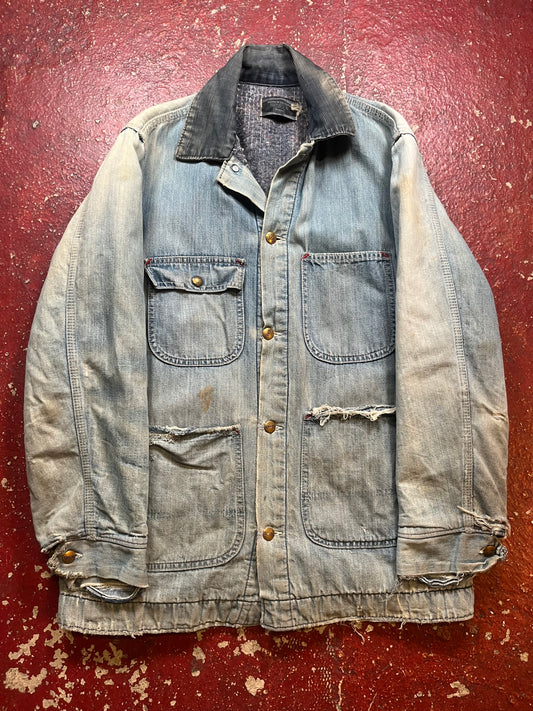 70s Sears Denim Chore Jacket