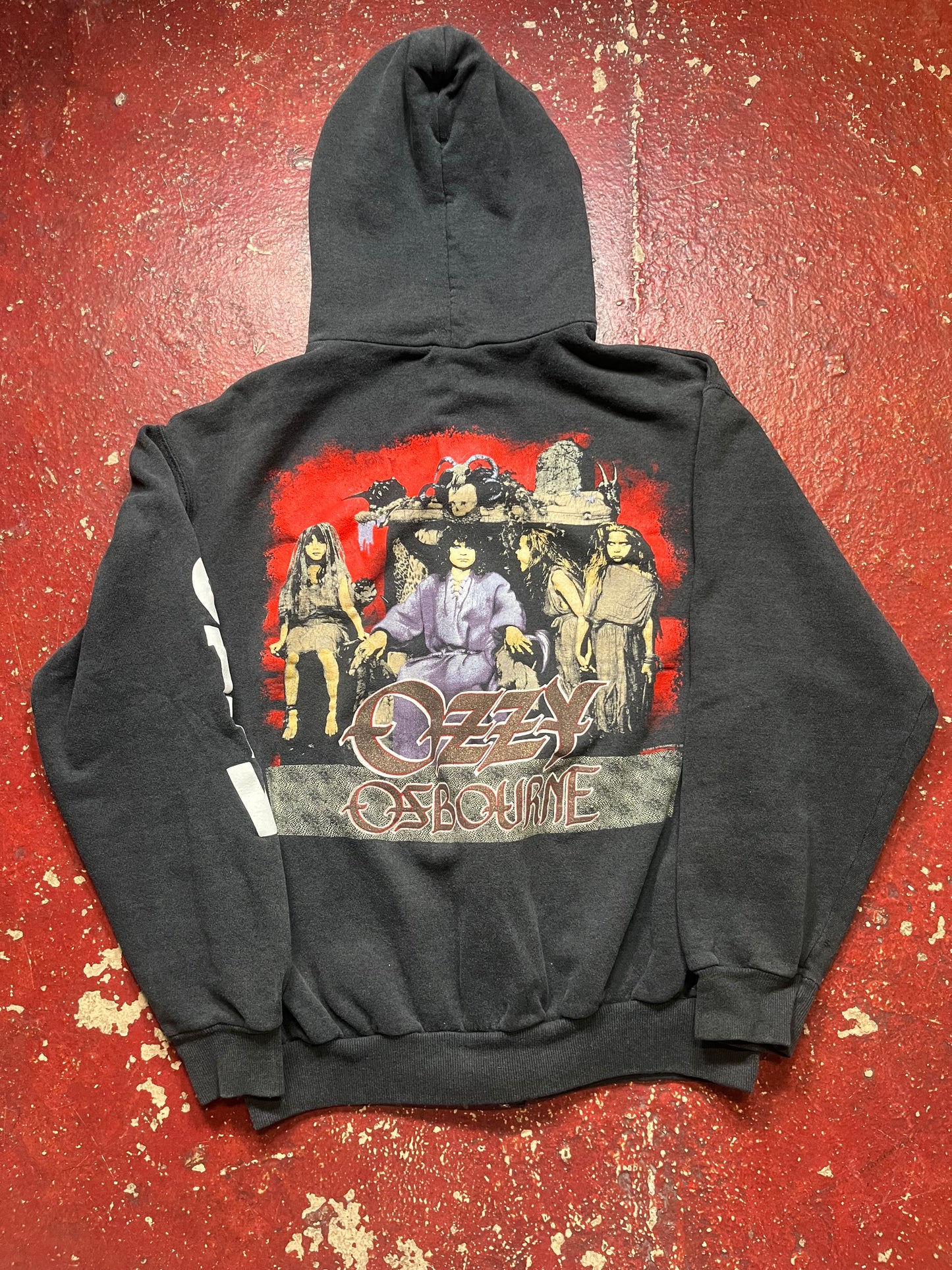 1988 Ozzy Osbourne Crew Zip Up Hoodie