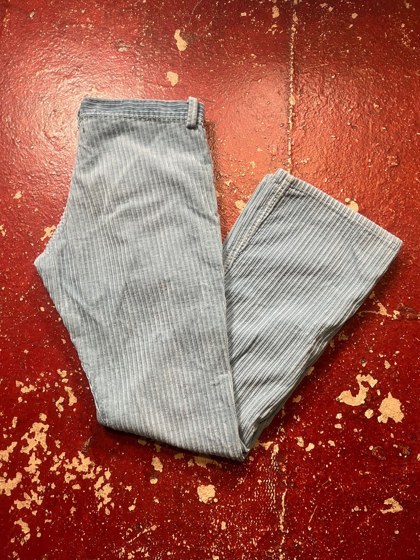 60s/70s Blue Corduroy Pants
