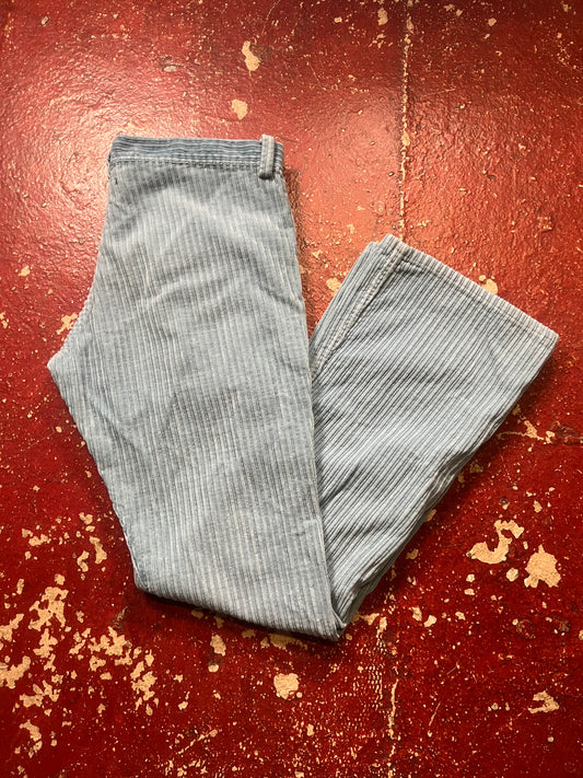 60s/70s Blue Corduroy Pants