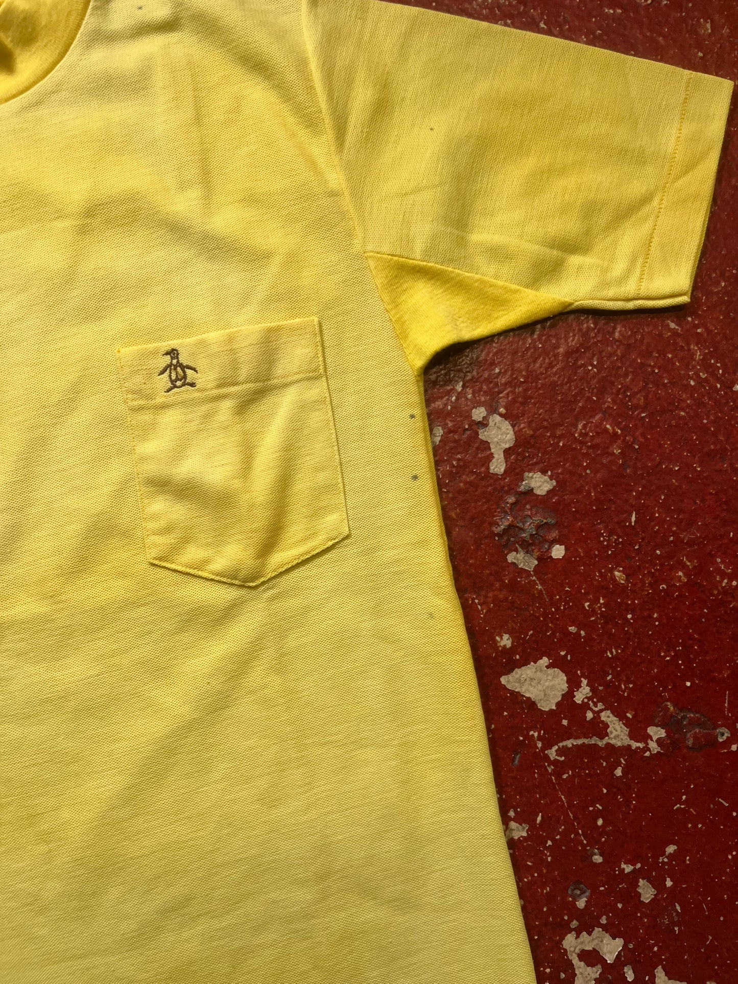 70s/80s Grand Slam Yellow Tee