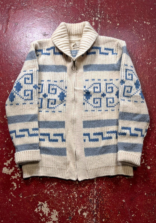 70s Pendleton Blue “Lebowski” Shawl Jacket