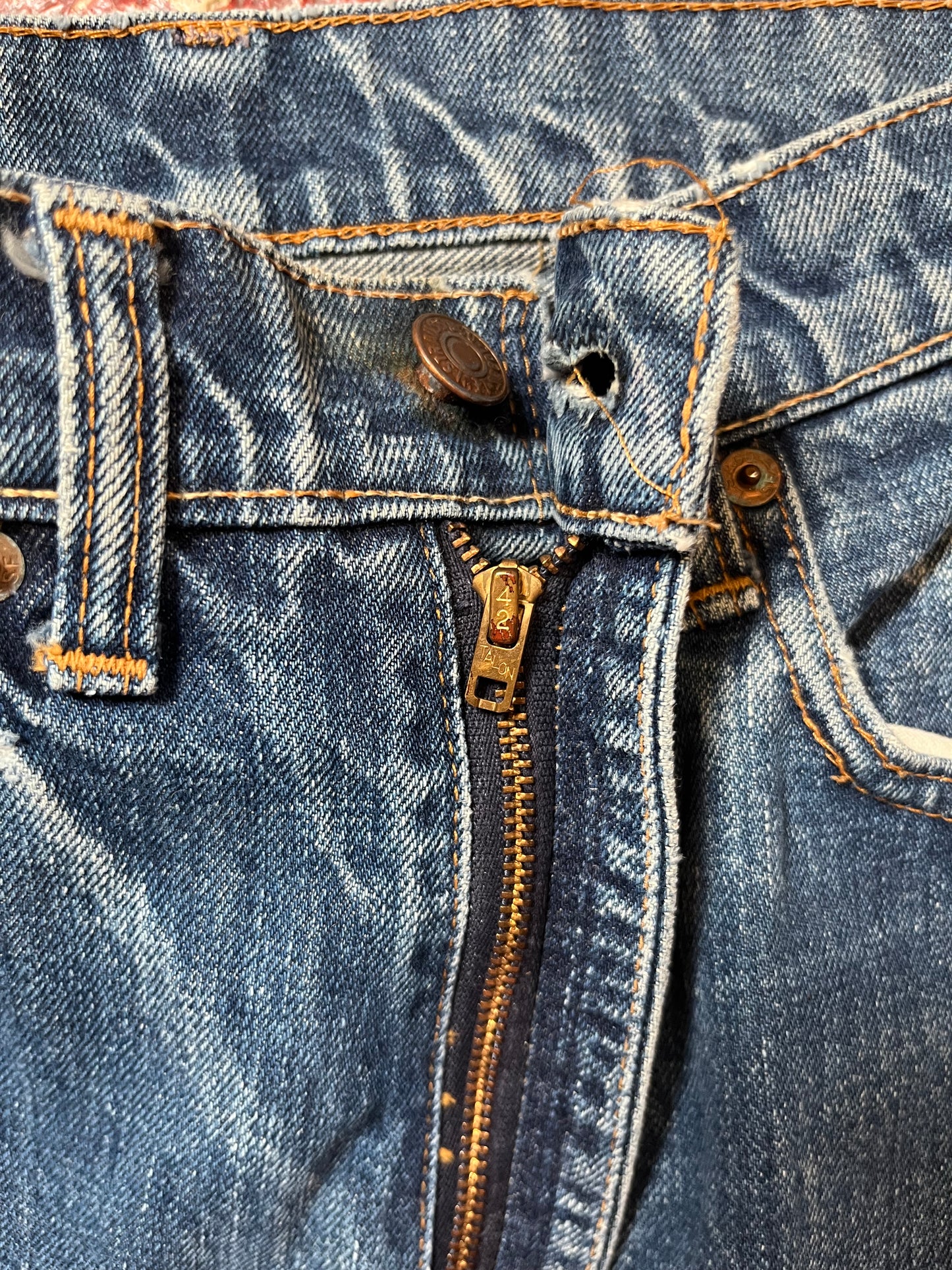 60s Levi’s 505s Big E Bell Bottom Jeans