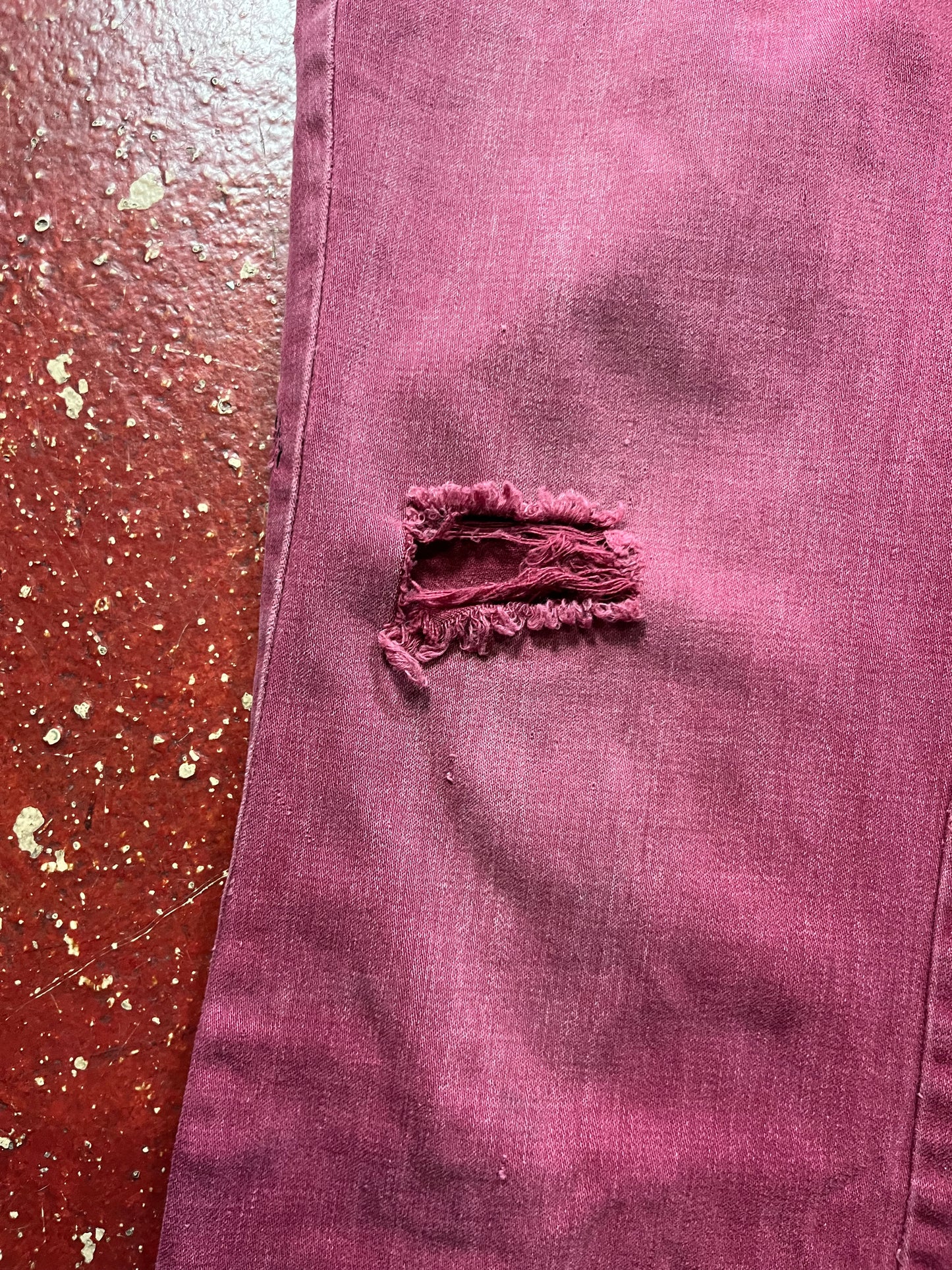 70s Ranchcraft Maroon Jeans
