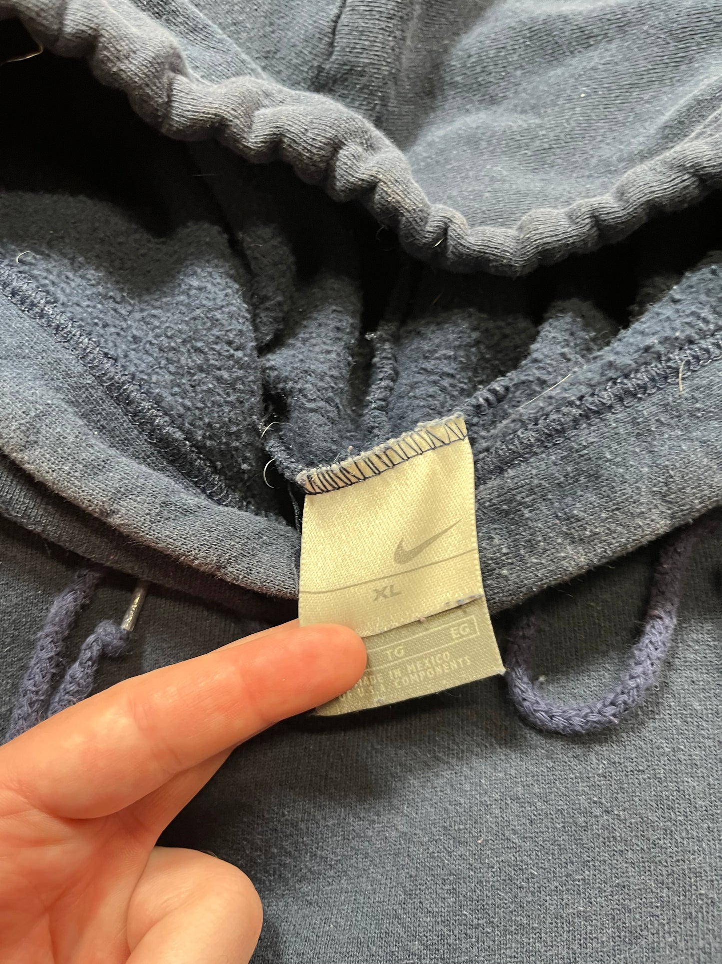 00s Nike Center Check Hoodie