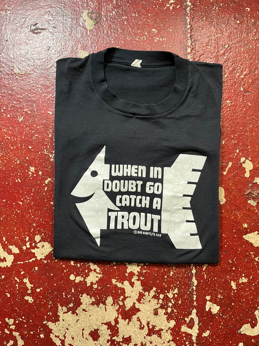 80s Go Catch A Trout Tee