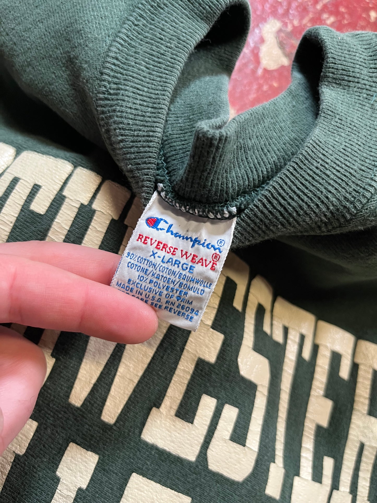 90s Champion Reverse Weave Northwestern Crewneck