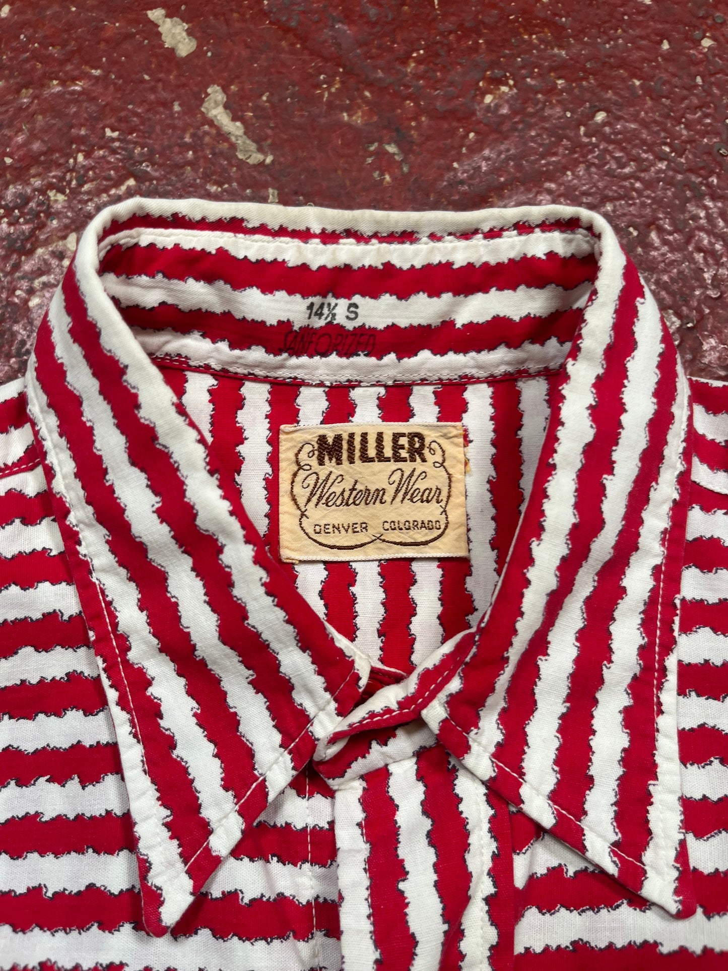 50s Miller Pearl Snap Western Shirt