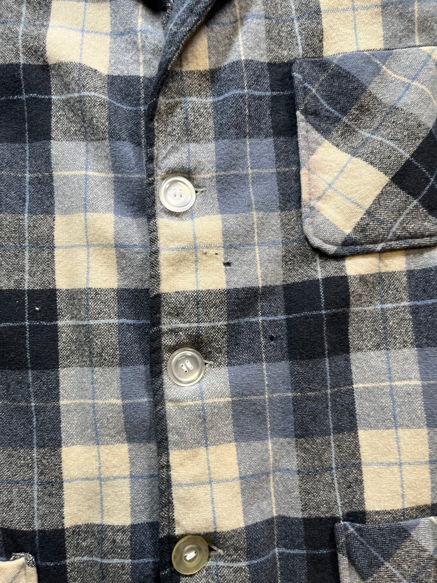 50s Hercules 49er Wool Long Sleeve Shirt