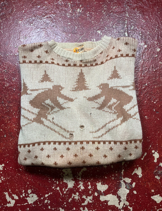 40s/50s Jersild Skiing Wool Sweater