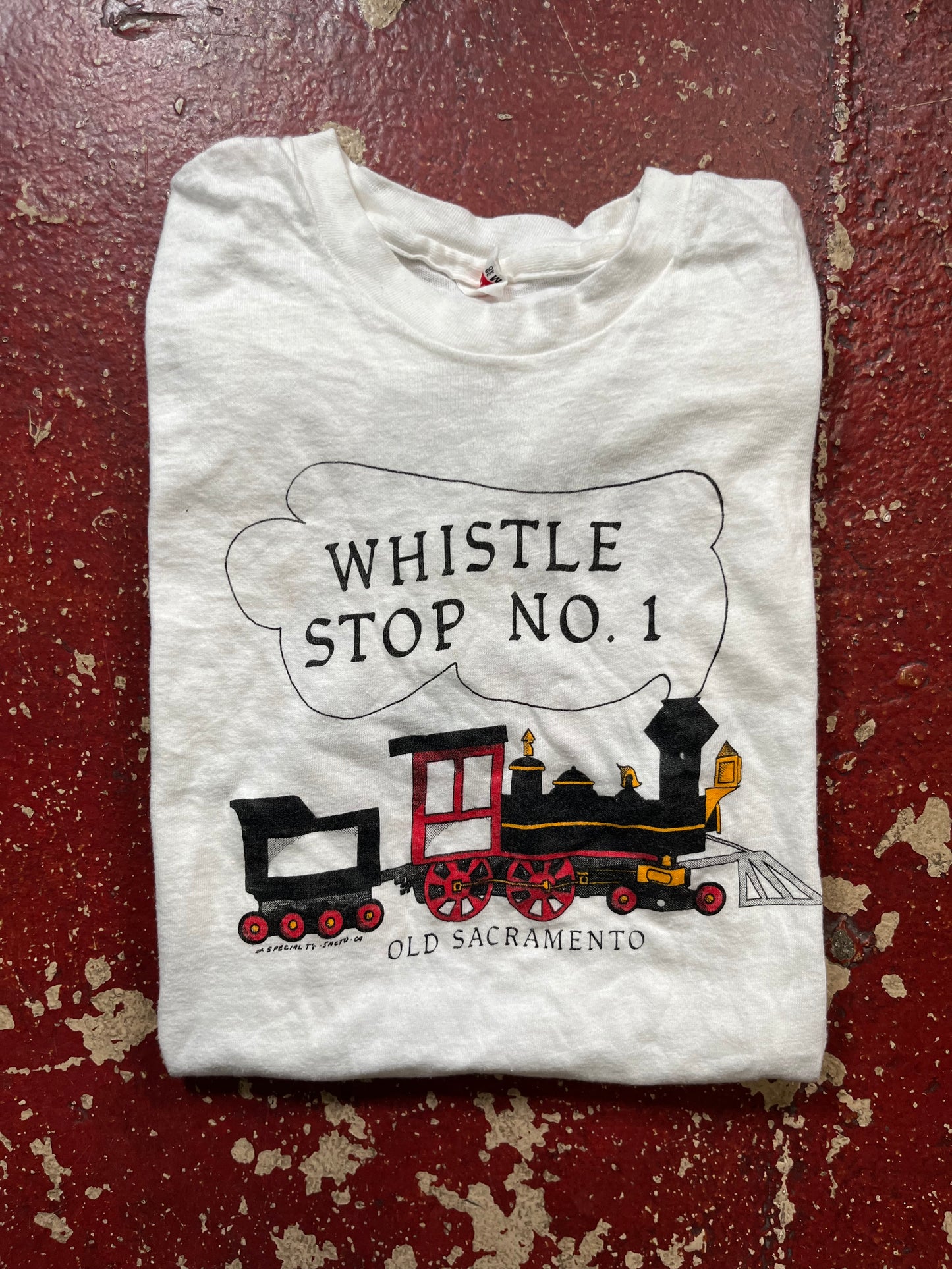 70s Whistle Stop Tee