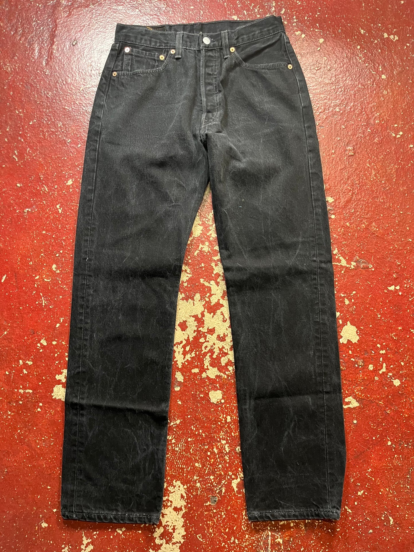 90s Levi’s 501s Black Jeans