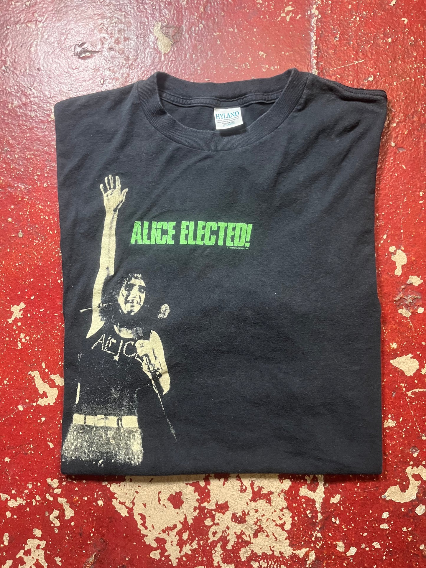 1999 Alice Cooper “Elected” Tee