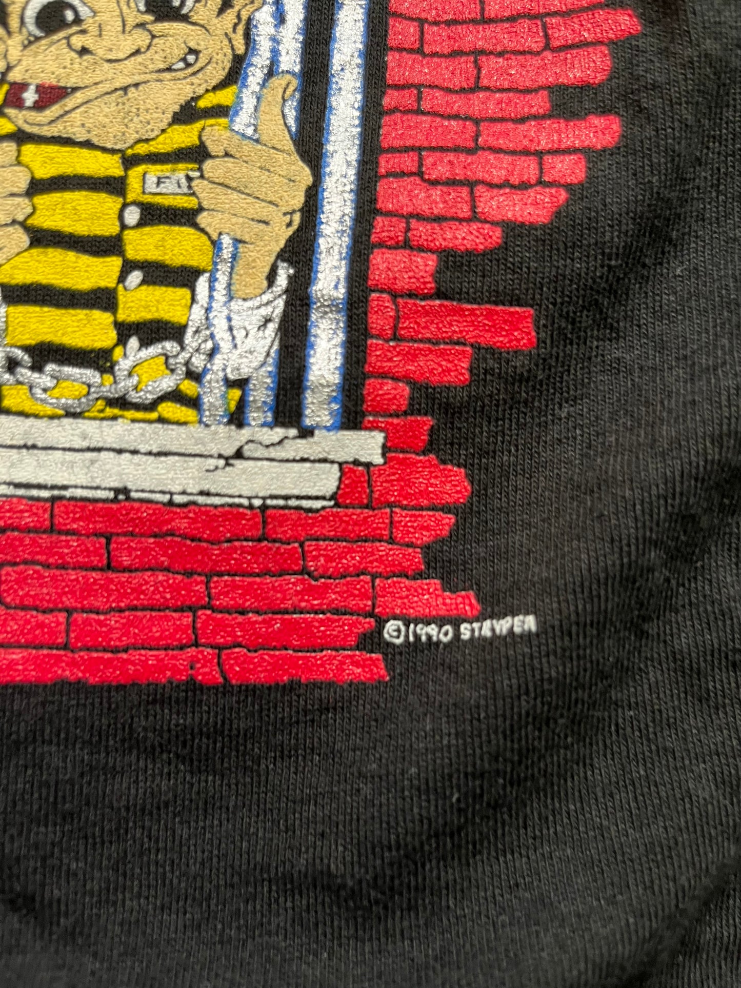 1990 Stryper “Against The Law” Tee