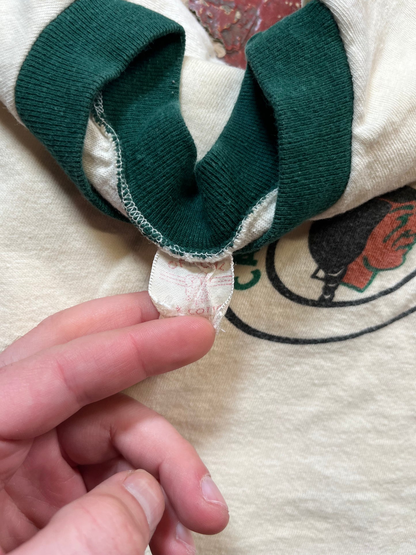 60s Camp Saratoga Ringer Tee