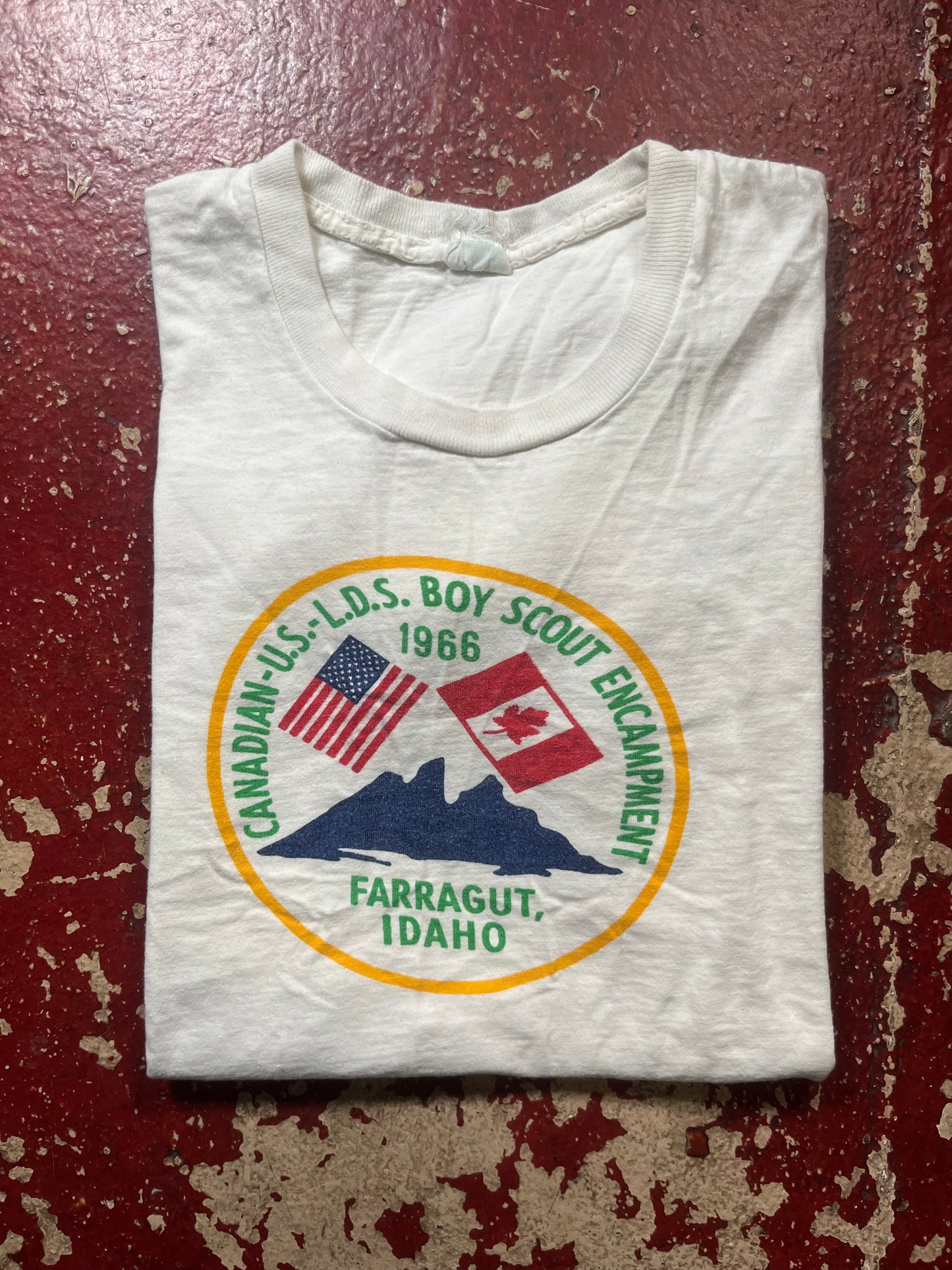 1966 Canada & US Boy Scout Tee