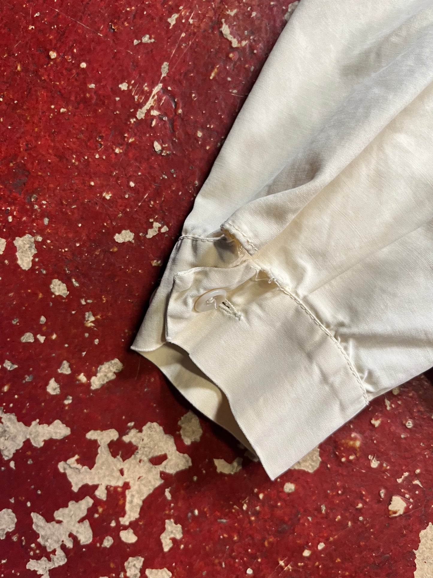 50s Penneys Split Back White Jacket