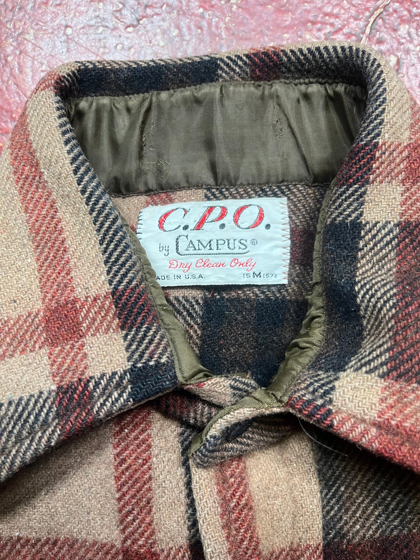 70s CPO Campus Wool Flannel