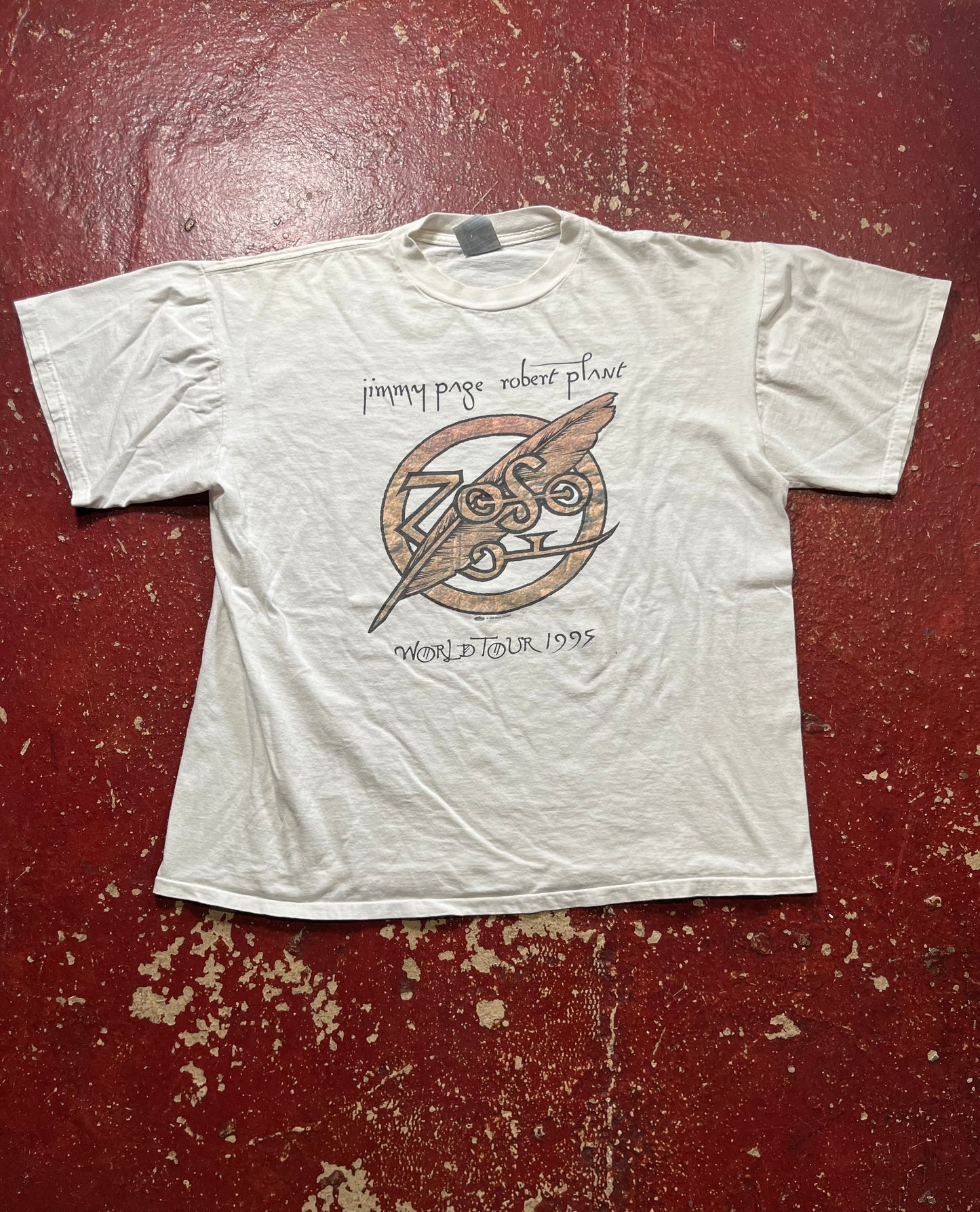 1995 Jimmy Page & Robert Plant Tee