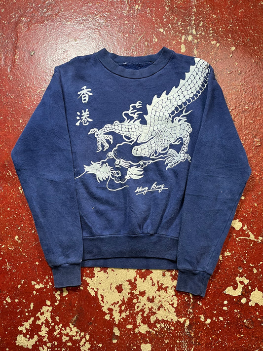 70s/80s Hong Kong Dragon Crewneck