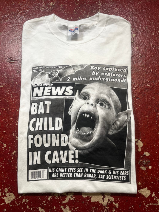 00s Bat Child Newspaper Tee