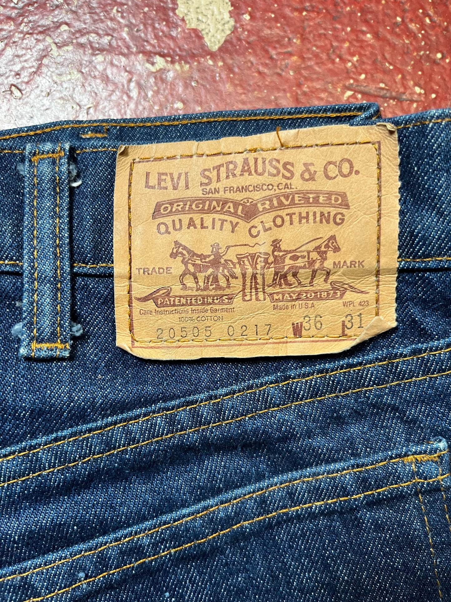 80s Levi’s 505s Jeans
