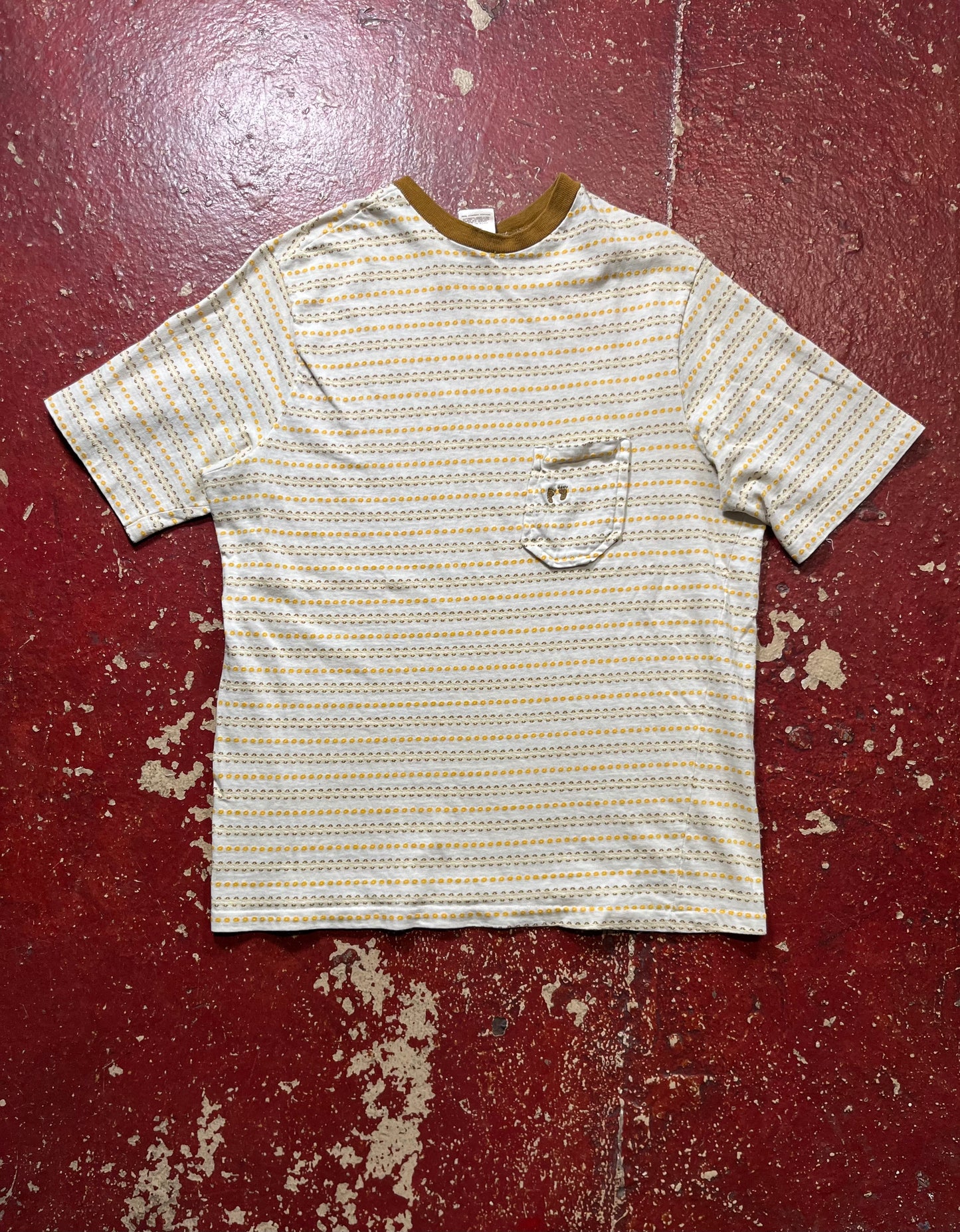 70s/80s Hang Ten Striped Pocket Tee