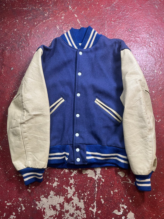 60s Blue Letterman Jacket