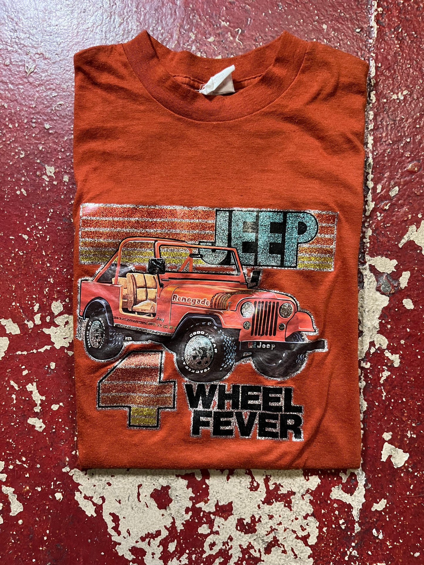 70s/80s Jeep “Wheel Fever” Tee