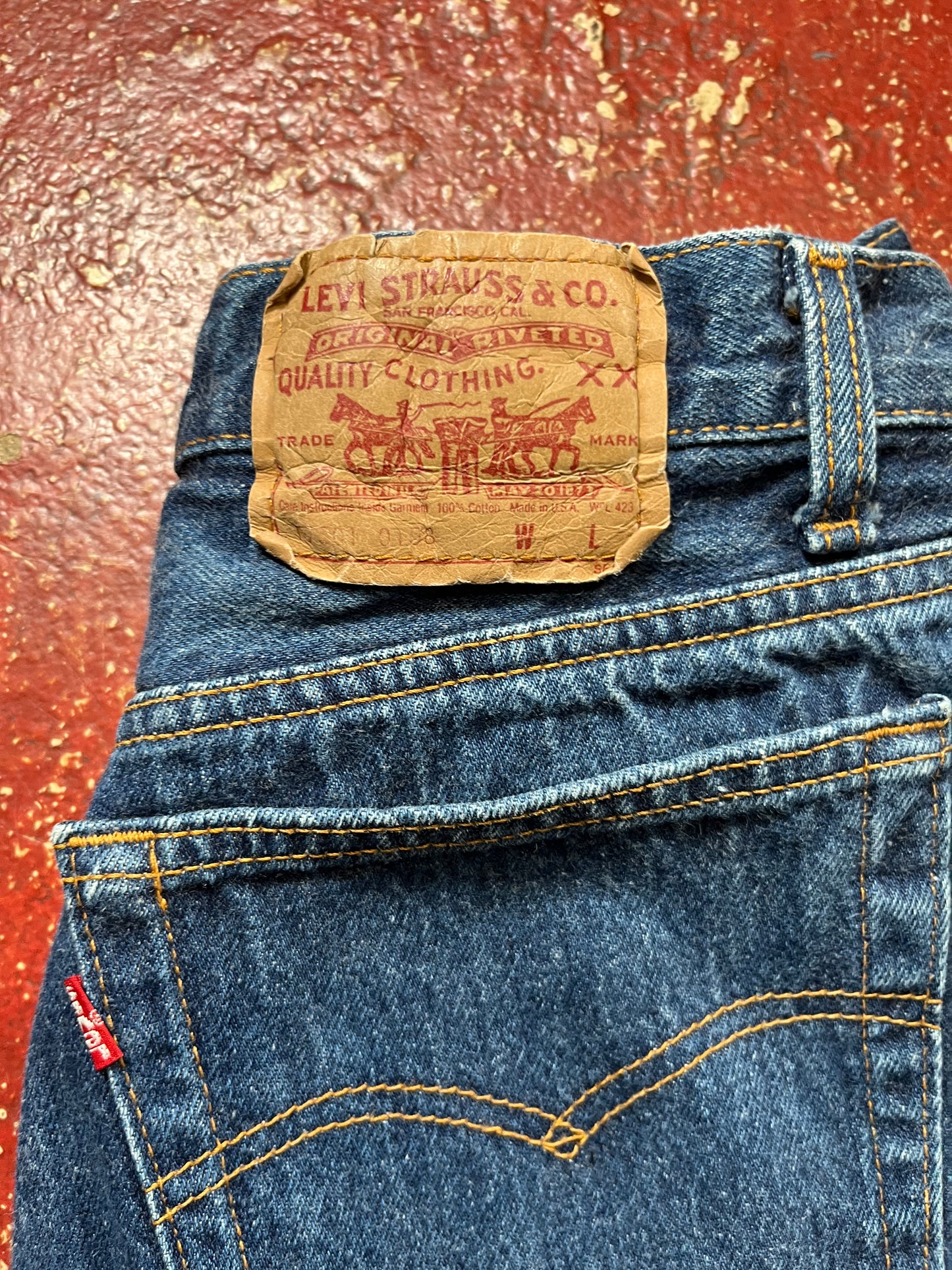 80s Levi’s 17501s Jeans