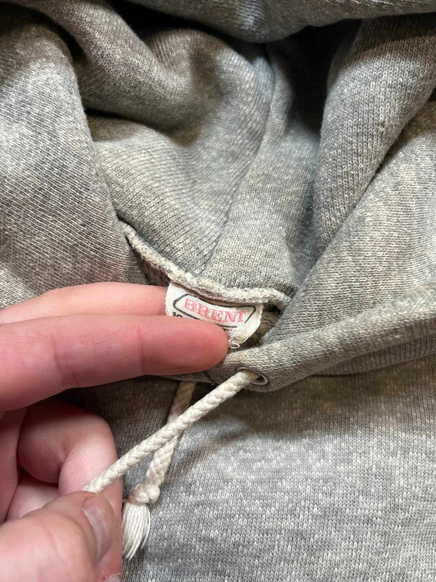 50s Brent Grey Hoodie
