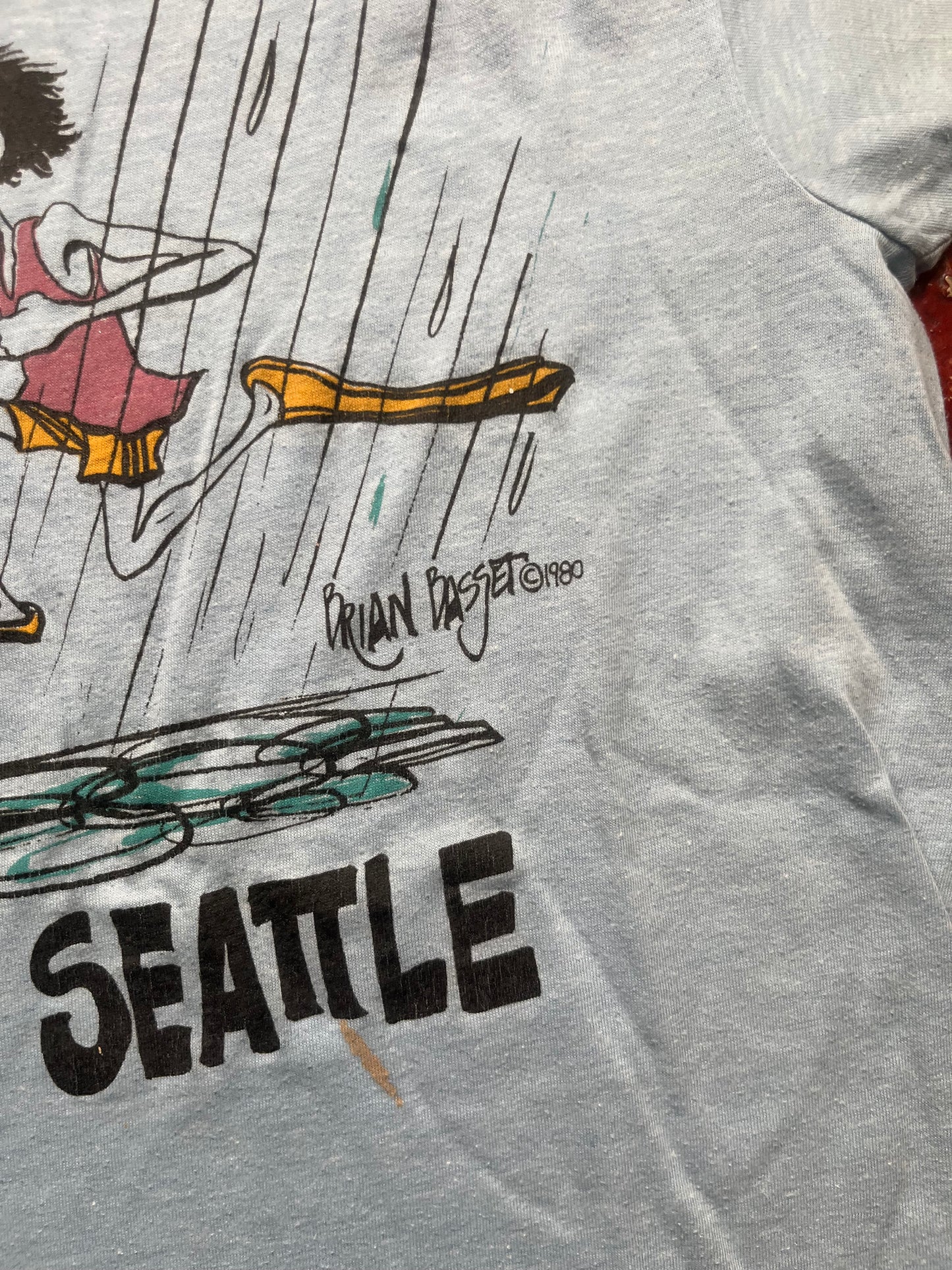 80s Run Seattle Tee