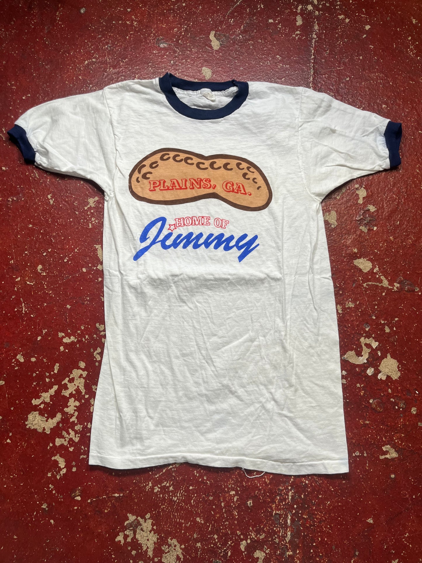 70s Plains Ga Peanuts Tee