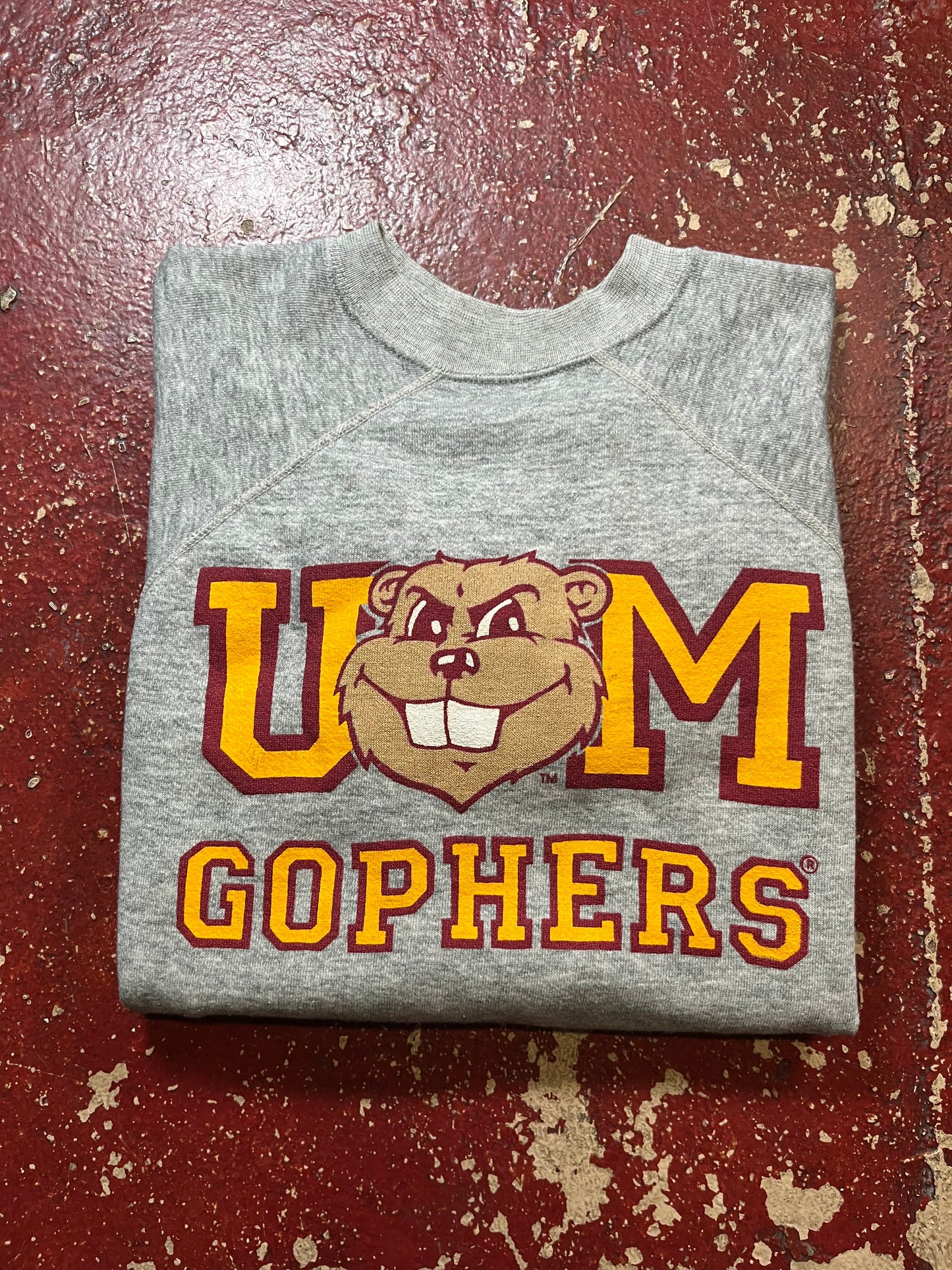 70s University Of Minnesota Crewneck