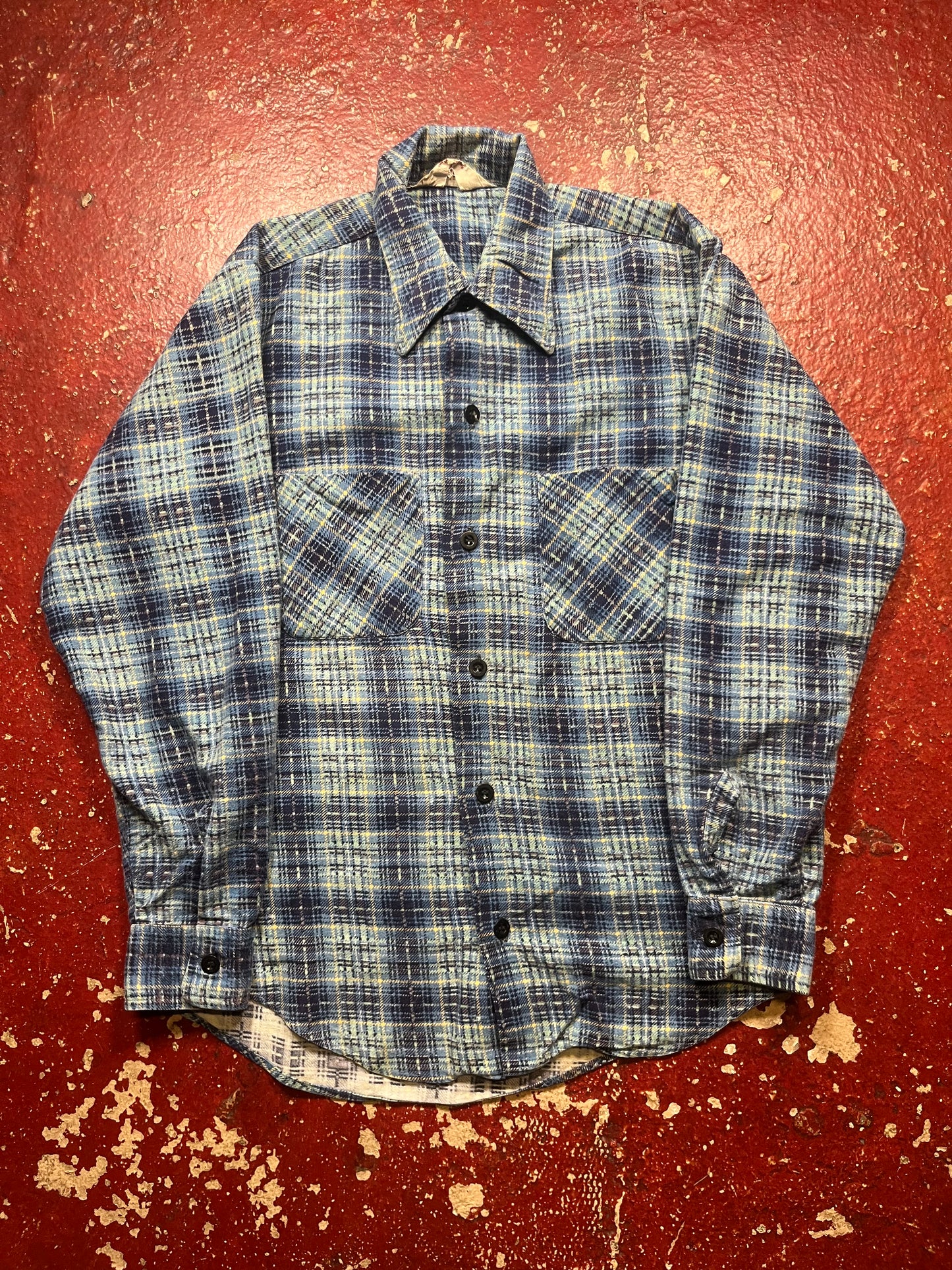 60s Wrangler Cotton Flannel