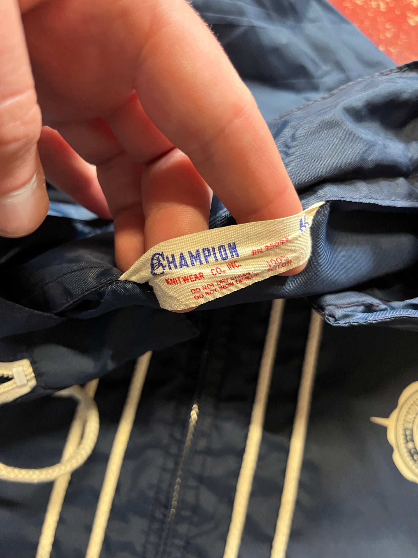 60s Champion University Of Utah Windbreaker