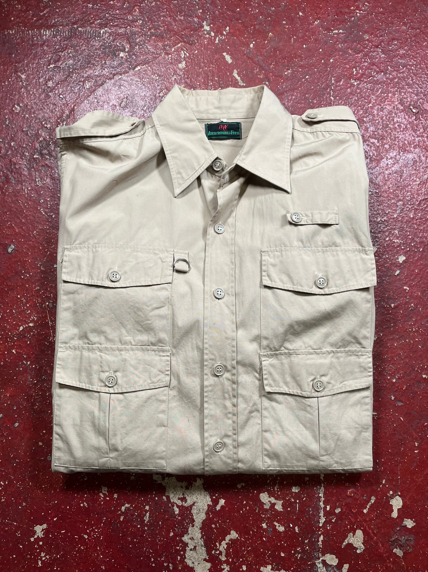 60s Abercrombie & Fitch Fishing Shirt