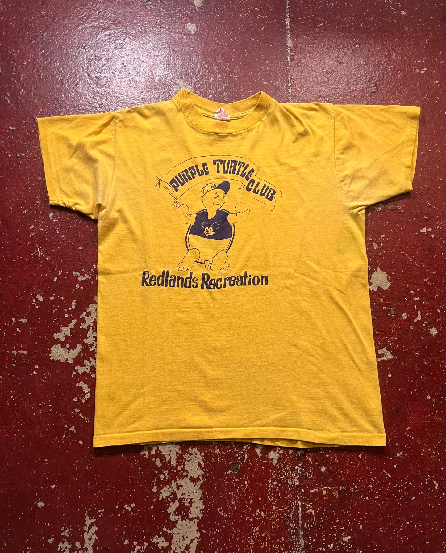 70s/80s Purple Turtle Club Tee