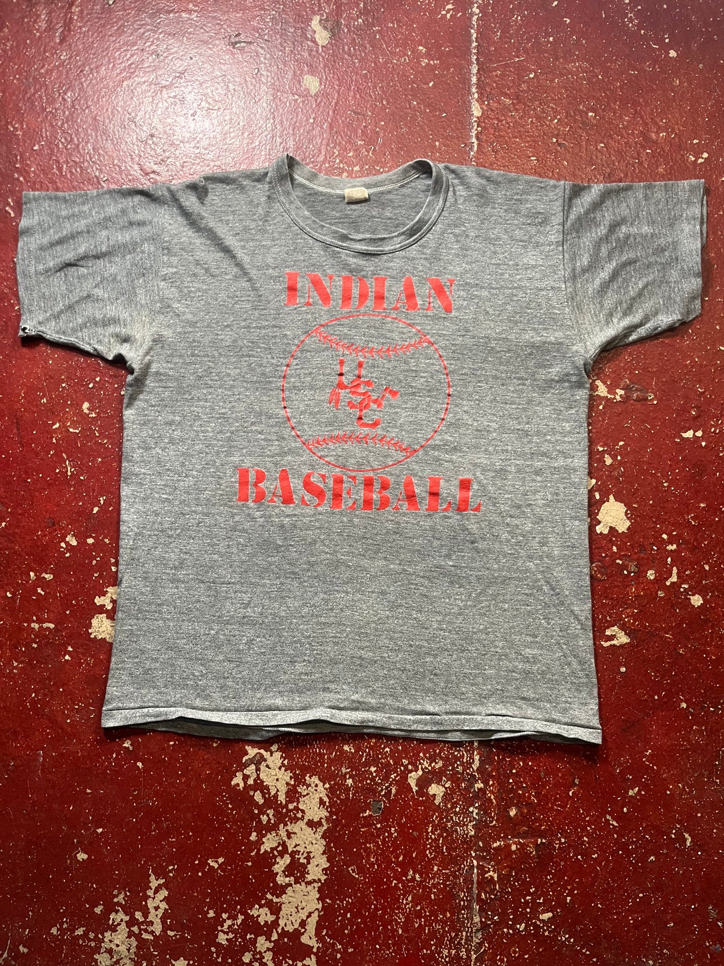 70s Russell Indian Baseball Tee