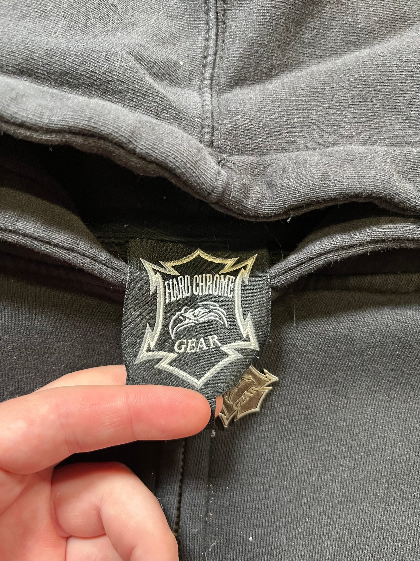 90s/00s Hard Chrome Hoodie