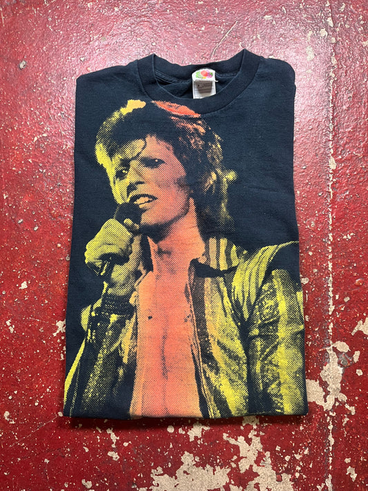 00s David Bowie Big Print Tee