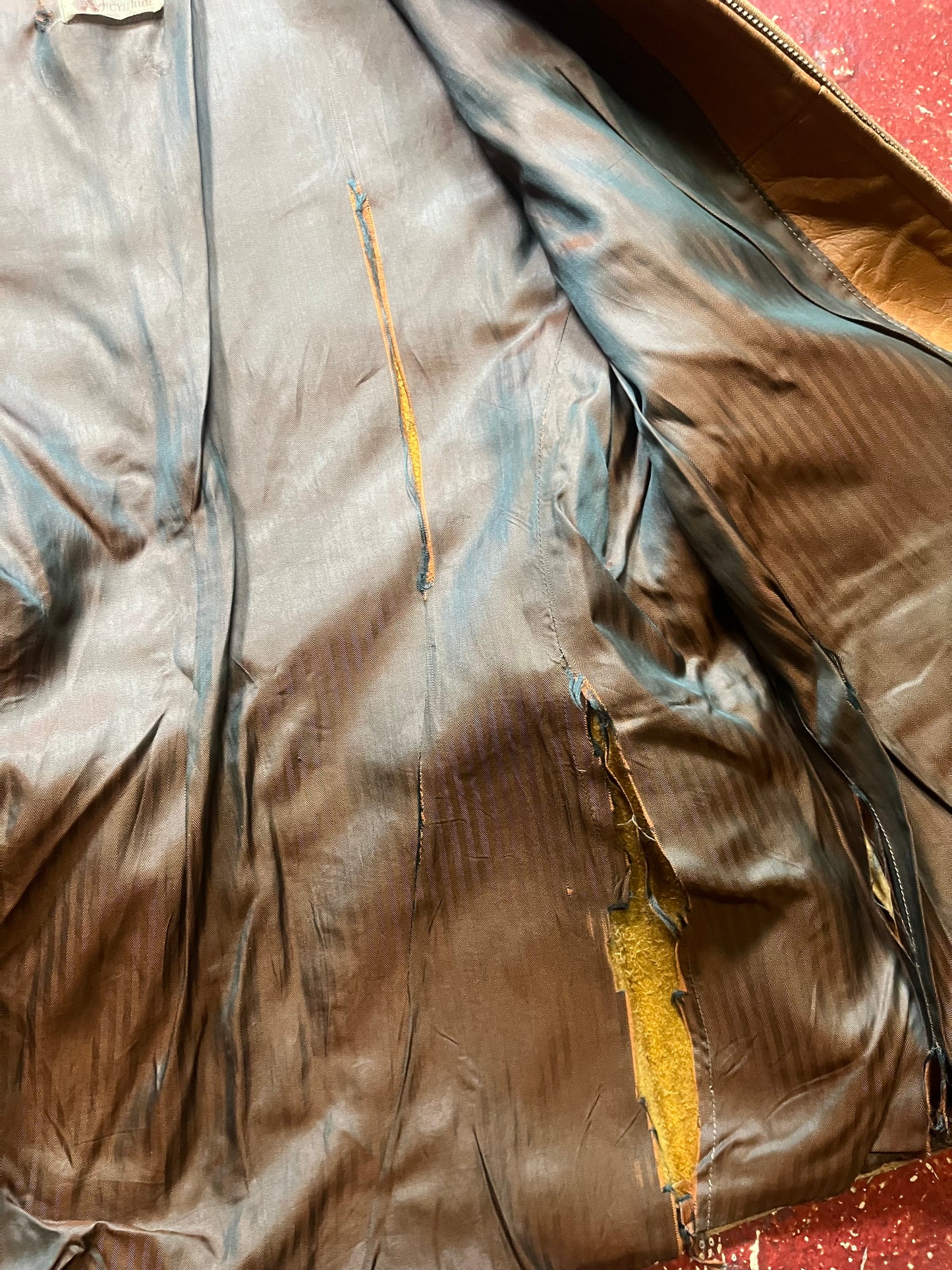 40s/50s Cresco Horsehide Leather Jacket