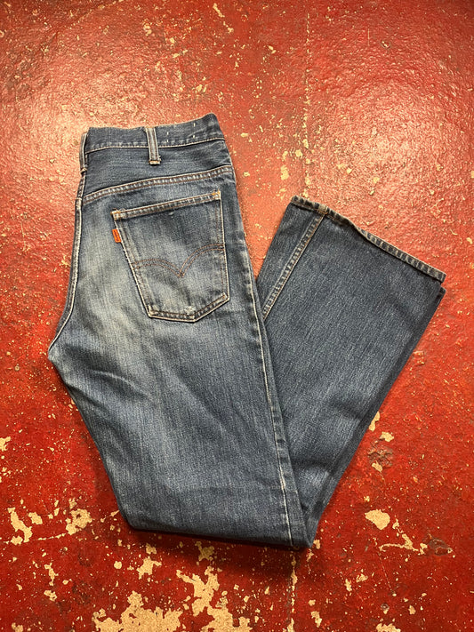 70s Levis Orange Tab Flared Big E Jeans