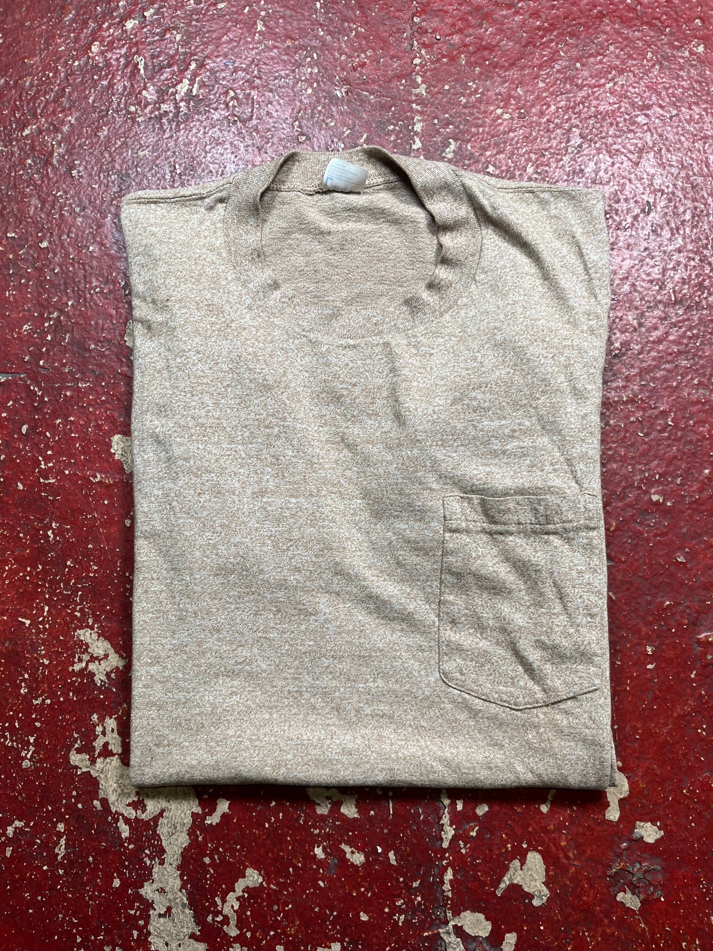 70s Brown Pocket Tee