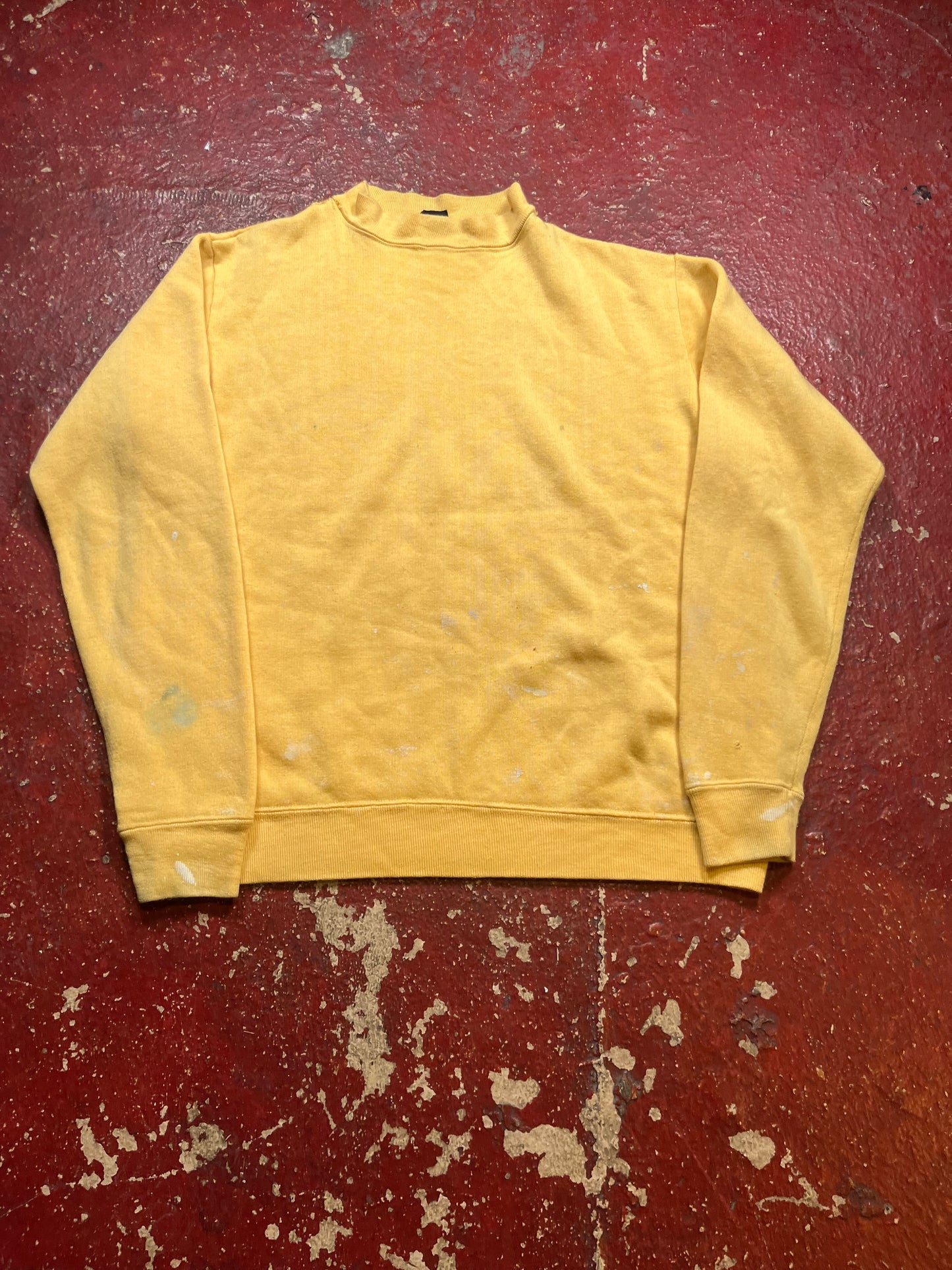 70s Mayo Spruce Yellow Sweater