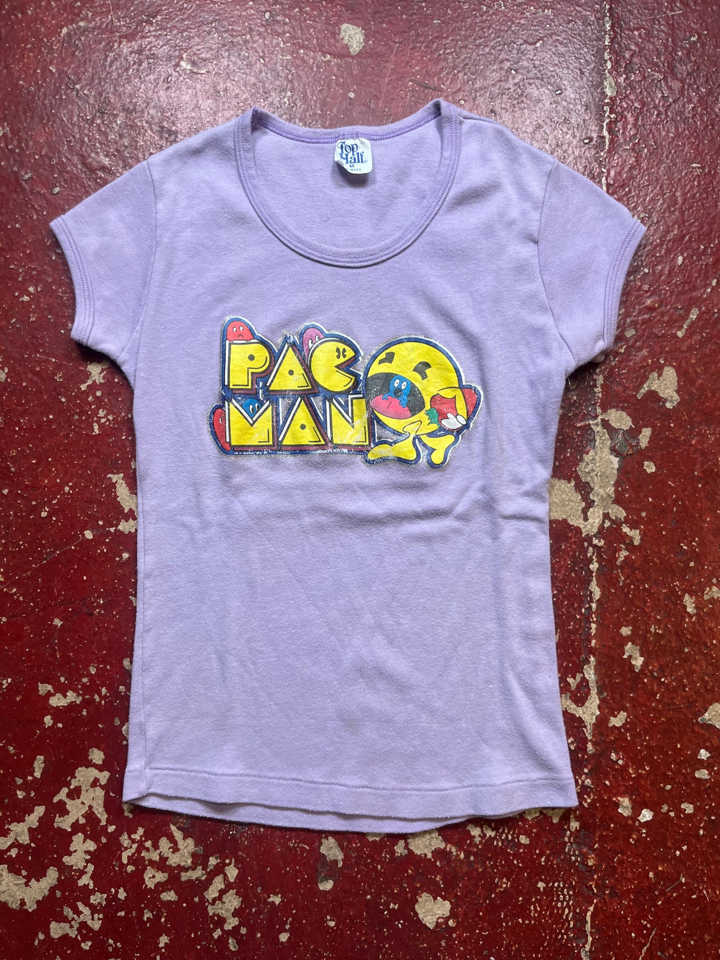 80s Pac Man Baby Tee